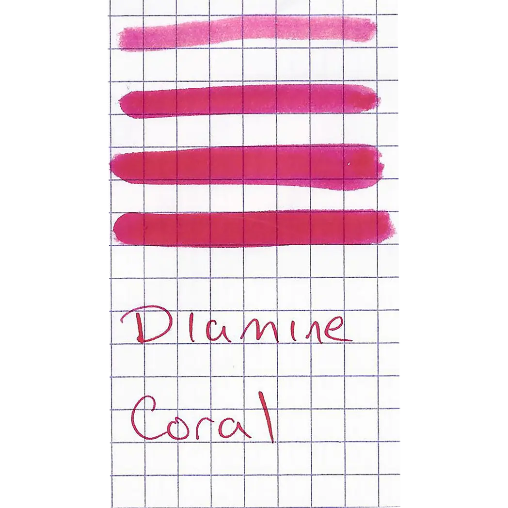 Diamine Coral Ink Bottle - 80 ml-Pen Boutique Ltd