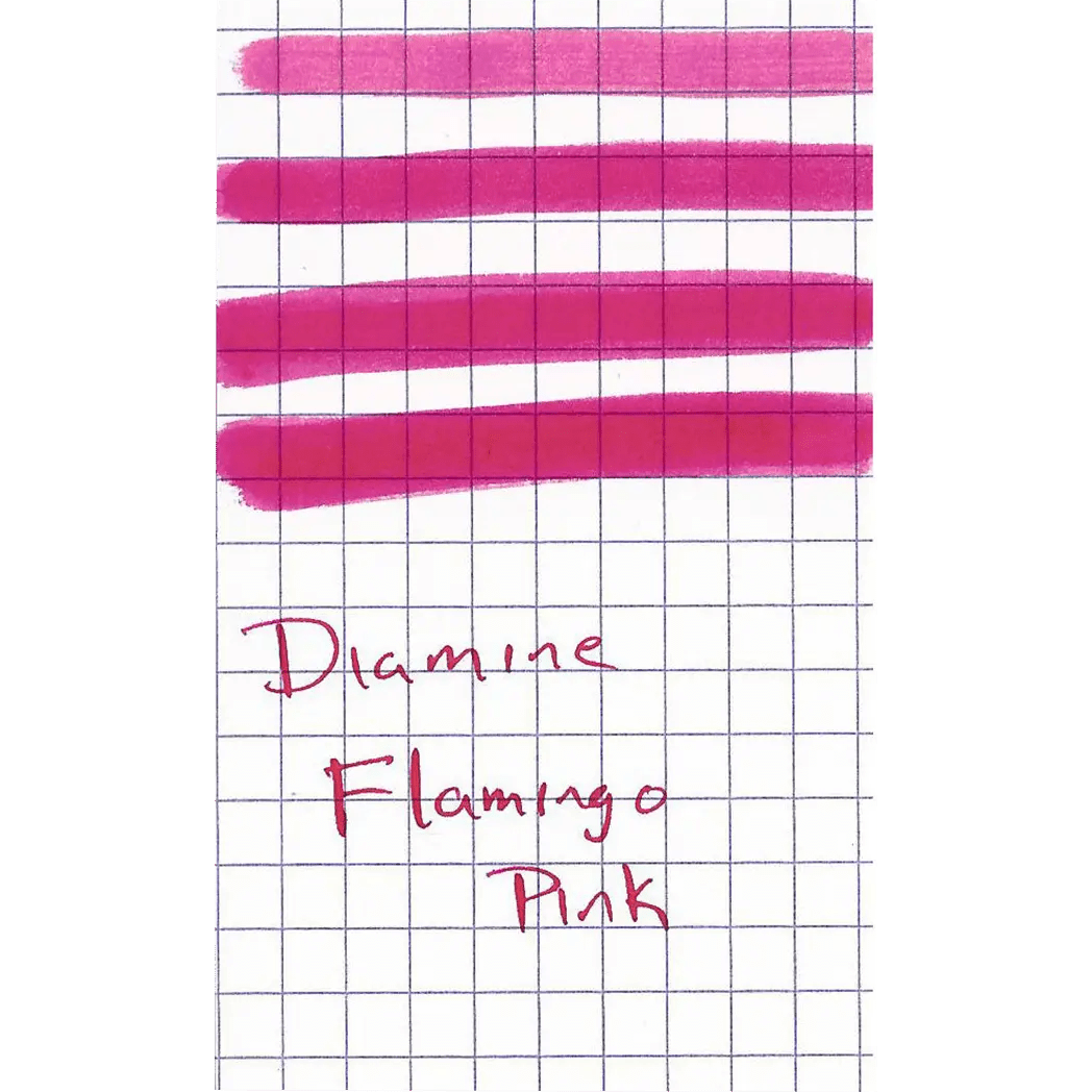 Diamine Pink Ink Bottle - Flamingo - 80 ml - Pen Boutique Ltd