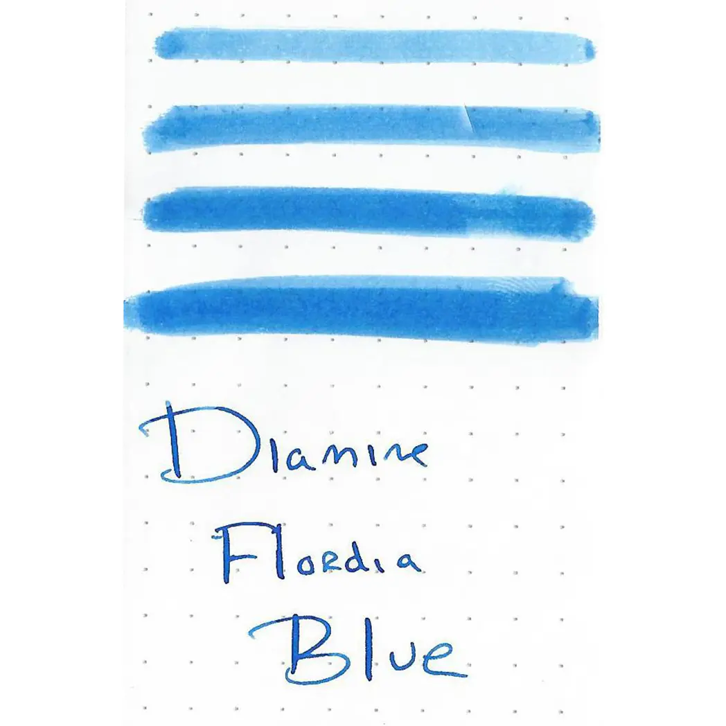 Diamine Florida Blue Ink Bottle - 80ml-Pen Boutique Ltd