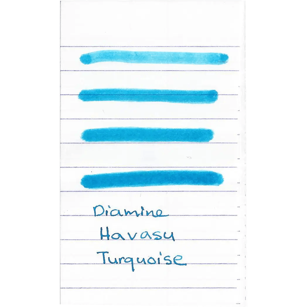 Diamine Ink Bottle - Havasu Turquoise - 80ml - Pen Boutique Ltd