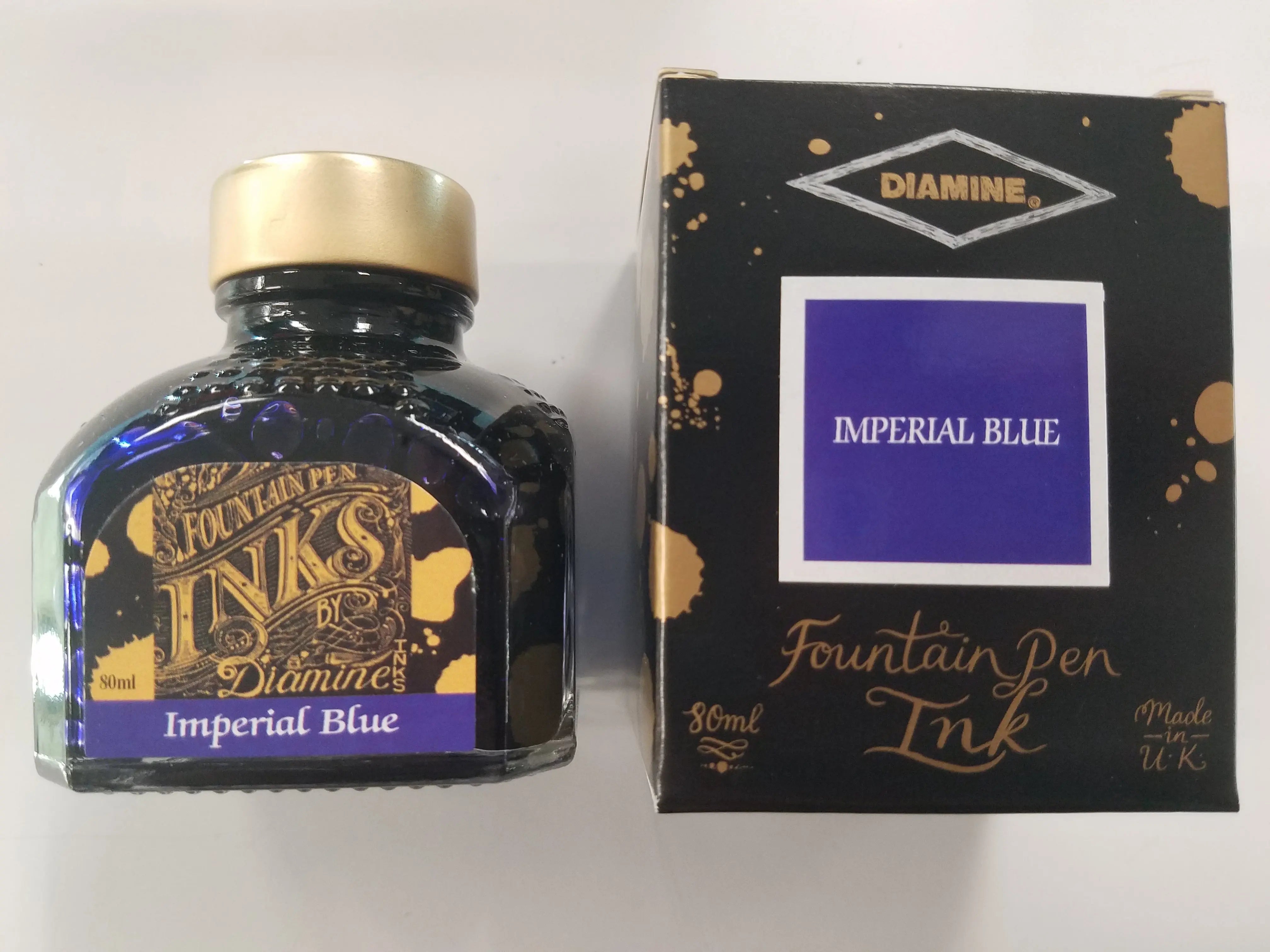 Diamine Imperial Blue Ink Bottle - 80 ml-Pen Boutique Ltd