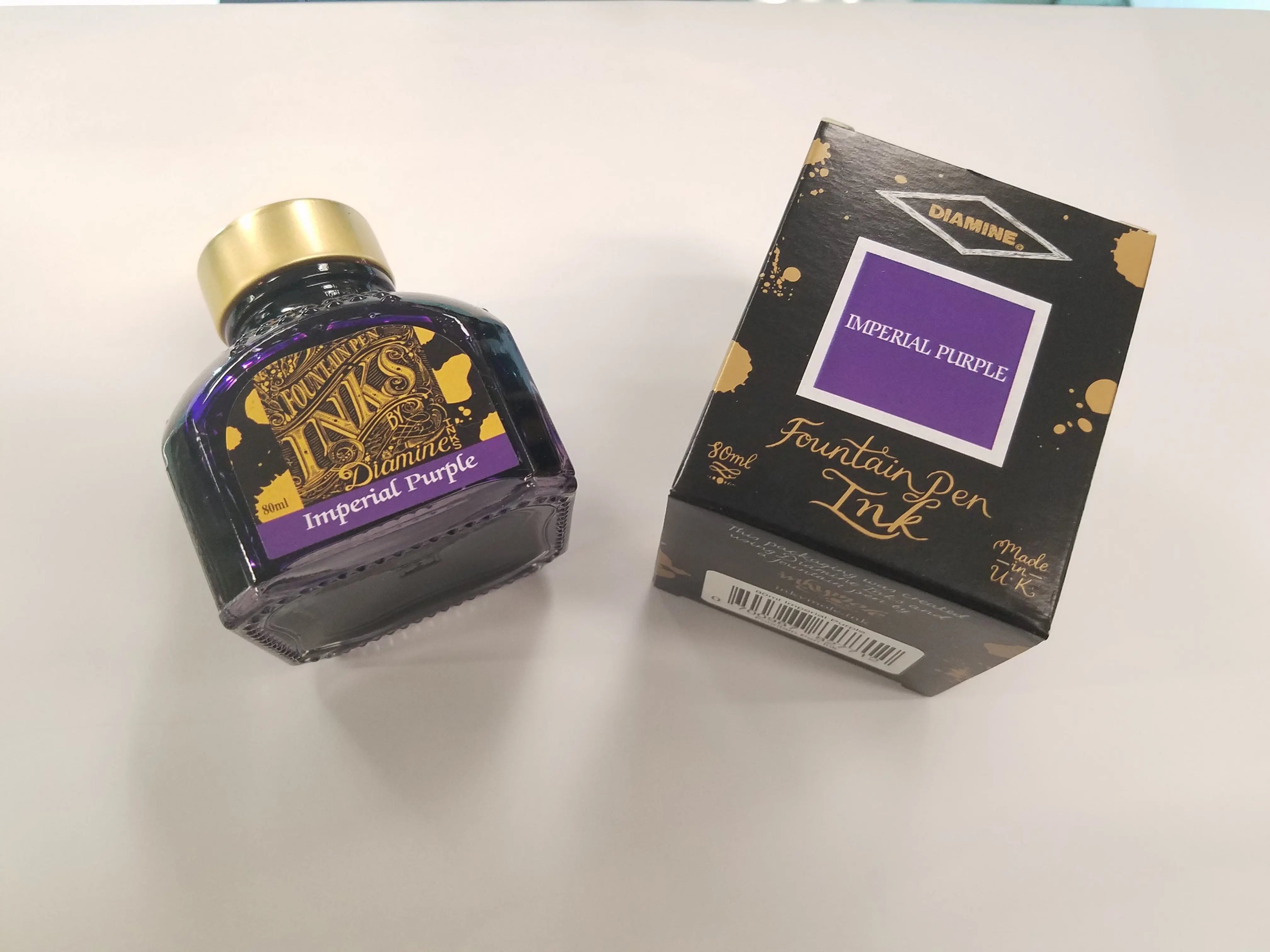 Diamine Imperial Purple Ink Bottle - 80 ml-Pen Boutique Ltd