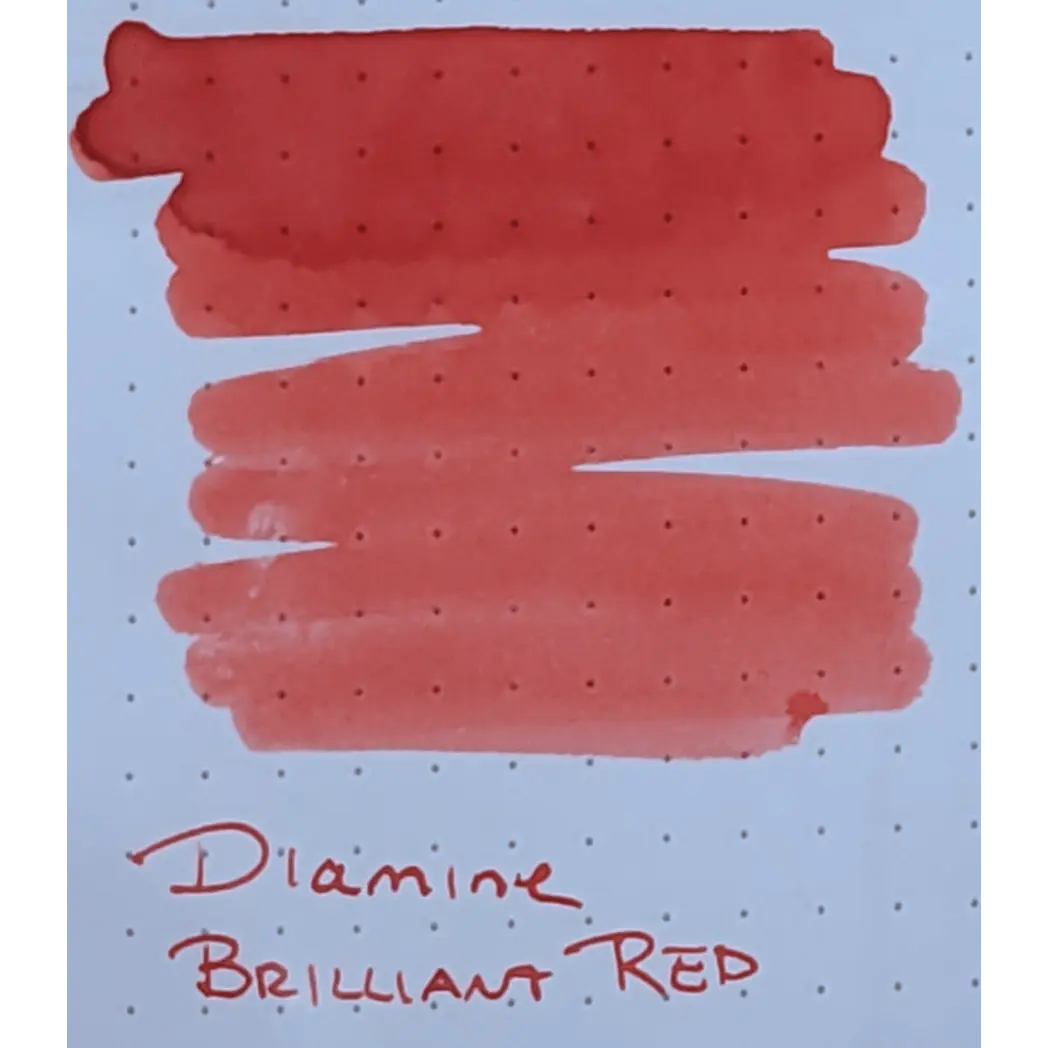 Diamine Ink Bottle - Brilliant Red - 80 ml-Pen Boutique Ltd