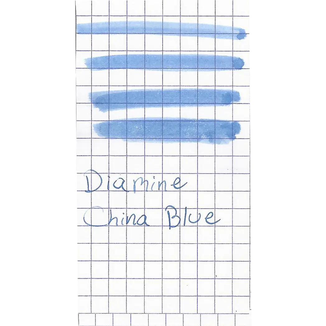 Diamine Ink Bottle - China Blue - 80 ml-Pen Boutique Ltd