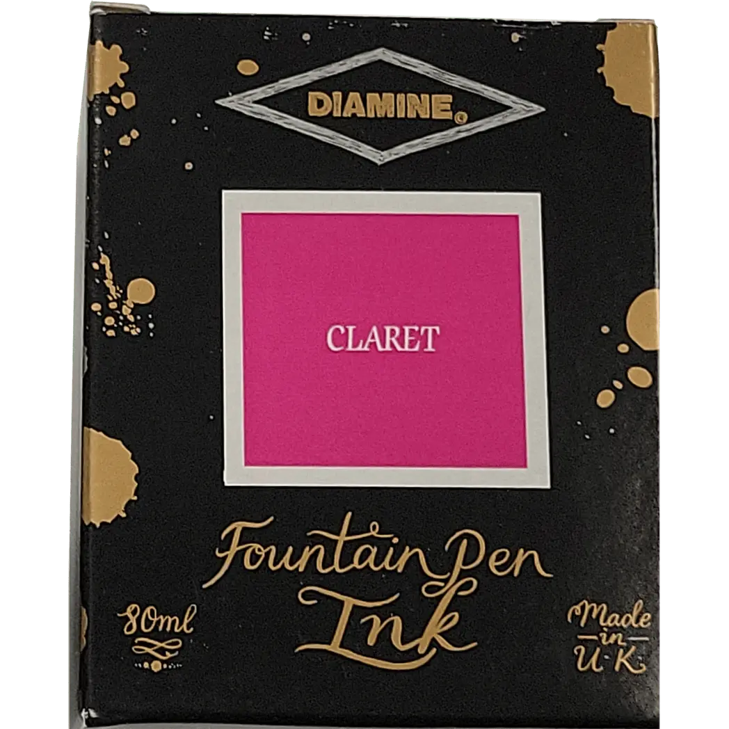 Diamine Ink Bottle - Claret - 80 ml-Pen Boutique Ltd