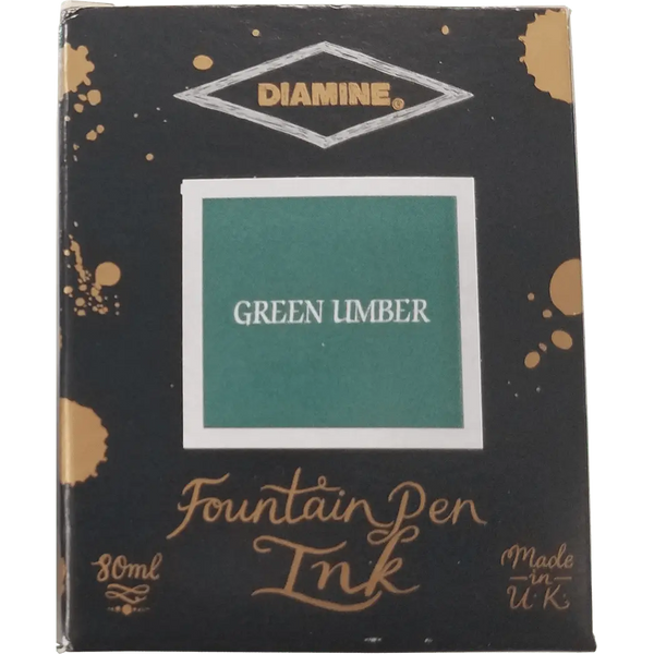 Diamine Ink Bottle - Green Umber - 80 ml-Pen Boutique Ltd