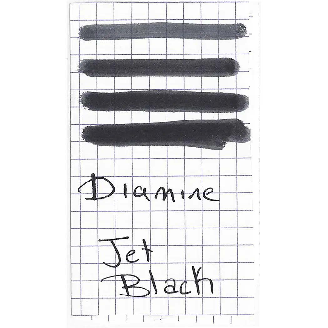Diamine Jet Black Ink Bottle - 80 ml-Pen Boutique Ltd