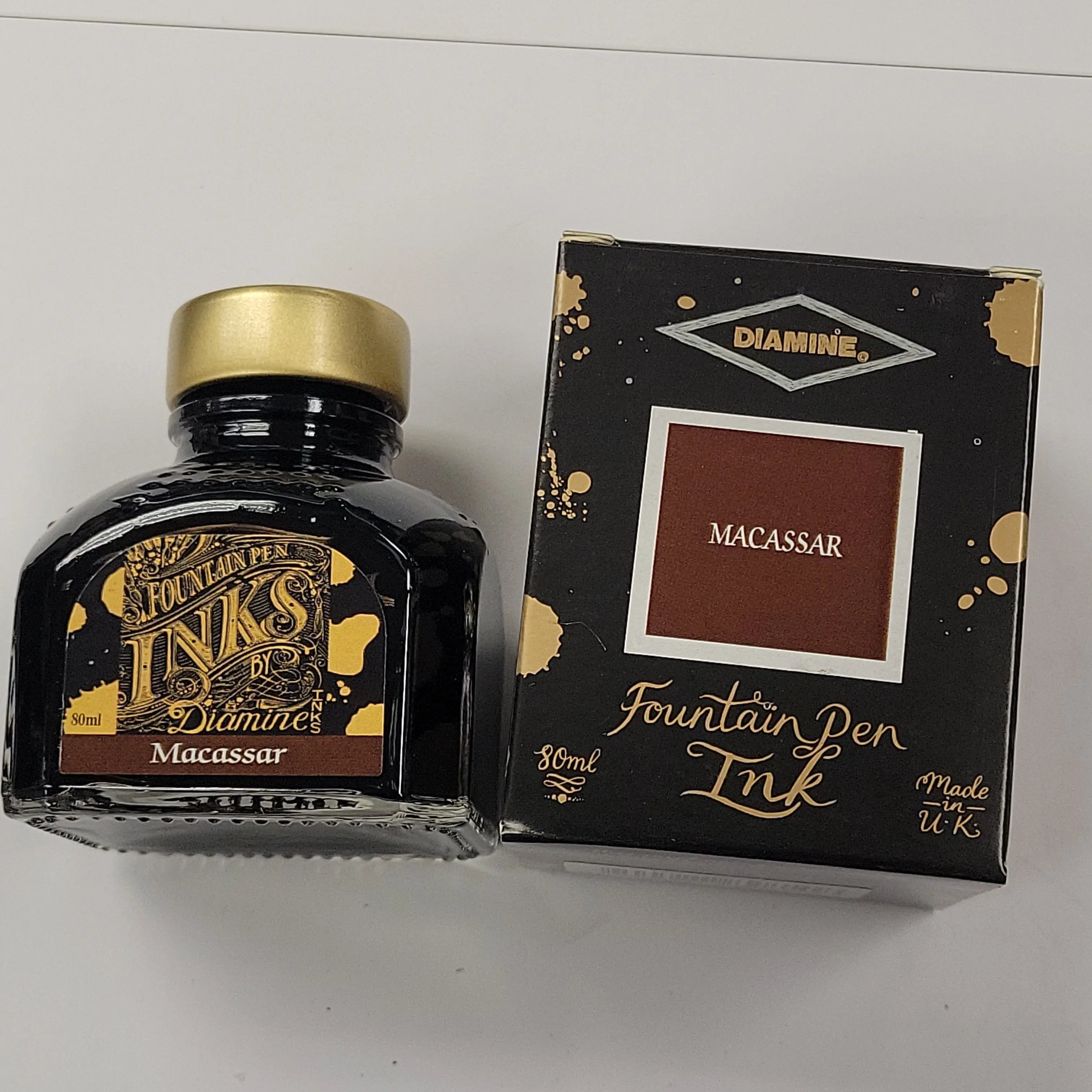 Diamine Macassar Ink Bottle - 80ml-Pen Boutique Ltd