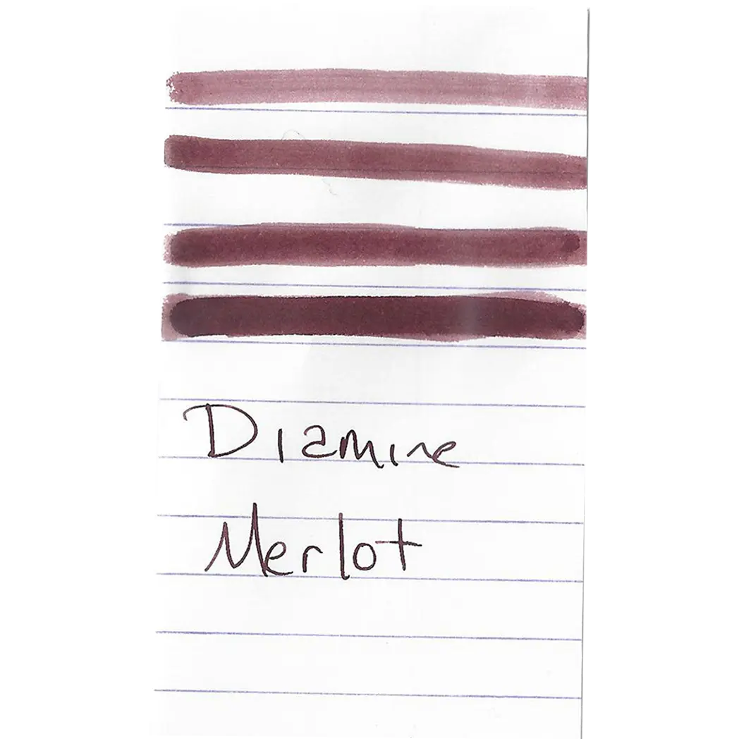 Diamine Merlot Ink Bottle - 80 ml-Pen Boutique Ltd