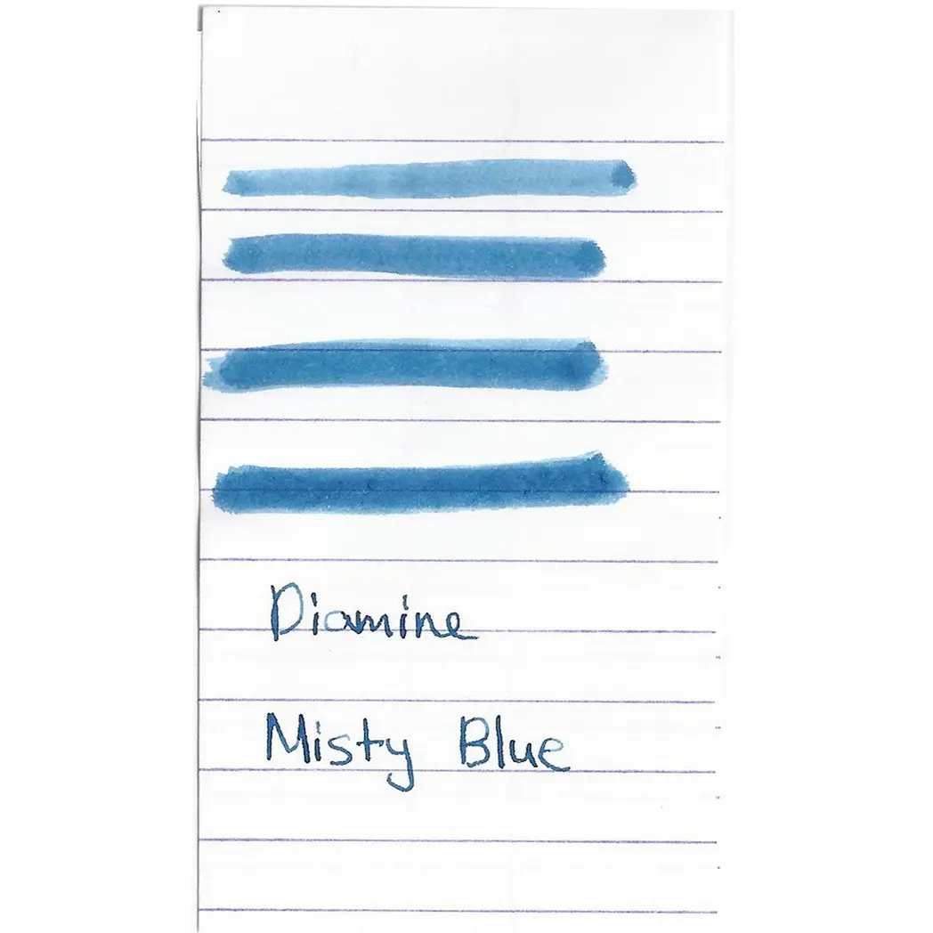Diamine Misty Blue Ink Bottle - 80ml-Pen Boutique Ltd