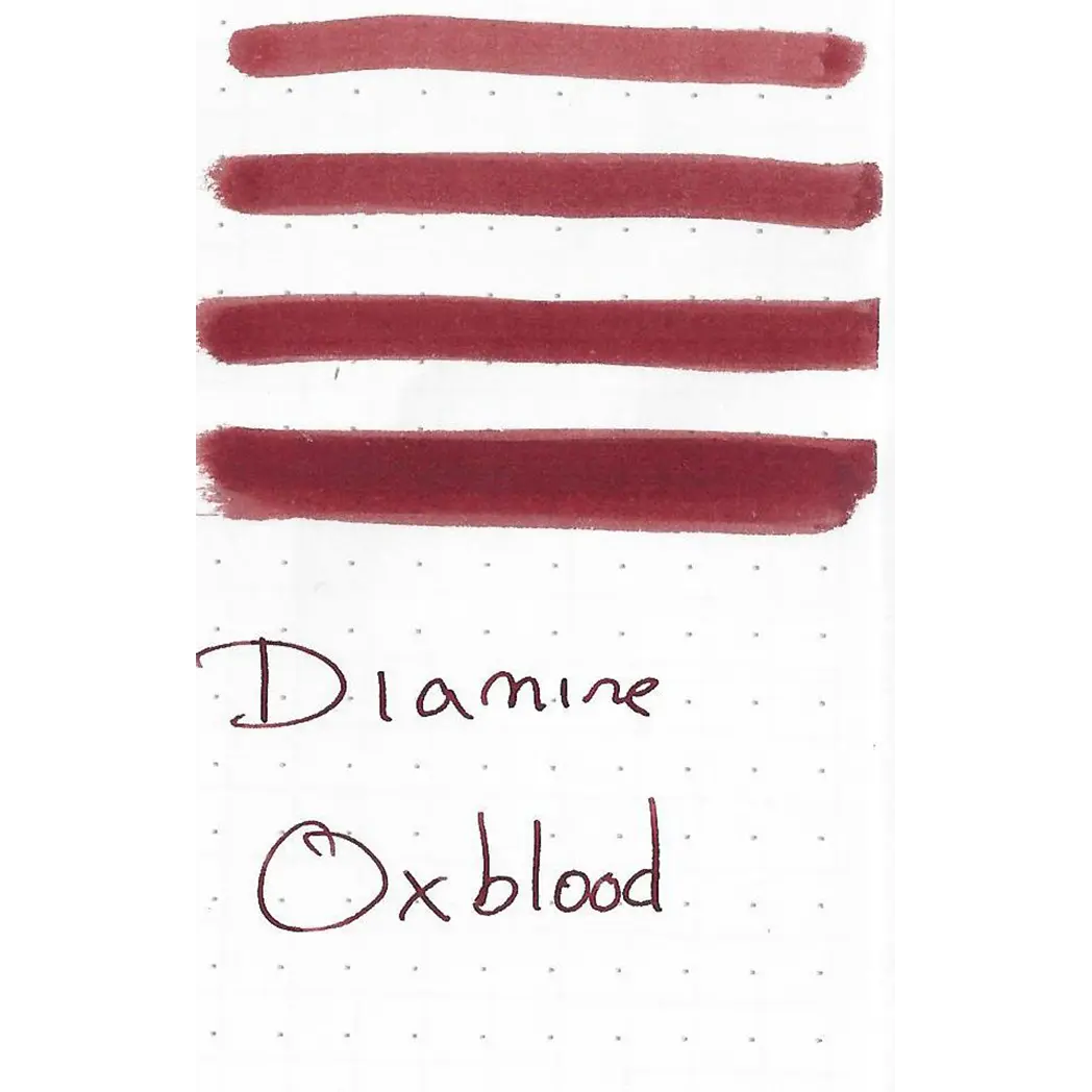 Diamine Oxblood Ink Bottle - 80 ml-Pen Boutique Ltd