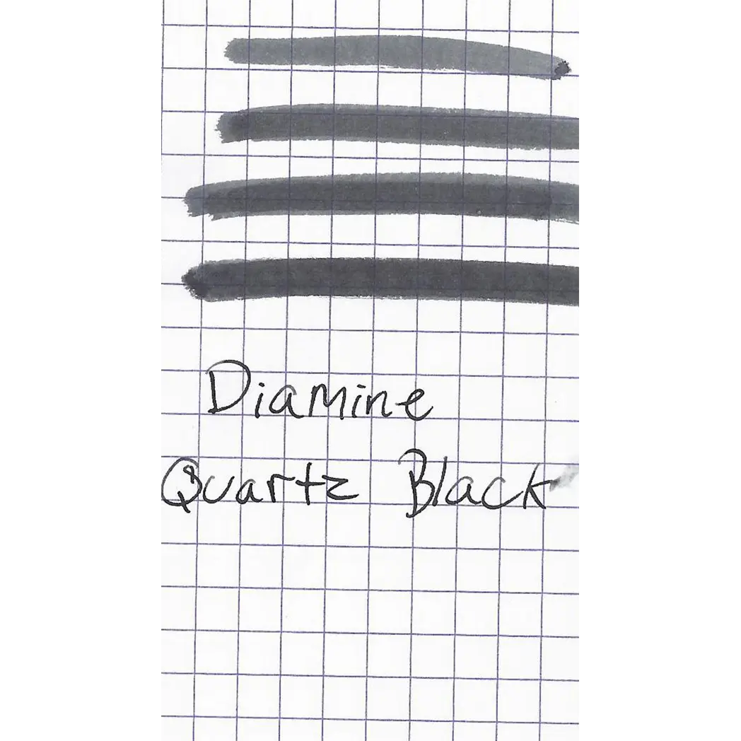 Diamine Quartz Black Ink Bottle - 80 ml-Pen Boutique Ltd