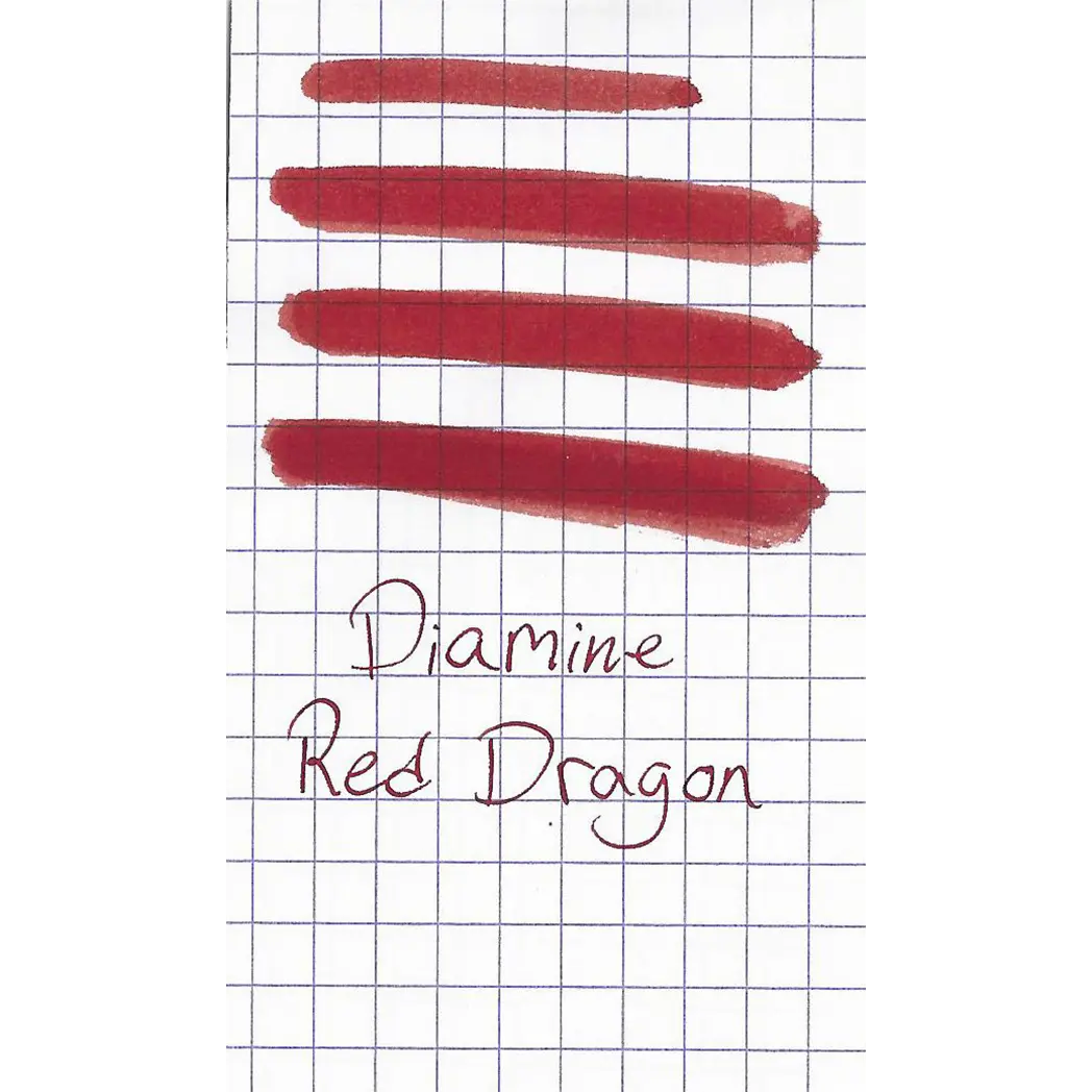 Diamine Red Dragon Ink Bottle - 80ml-Pen Boutique Ltd