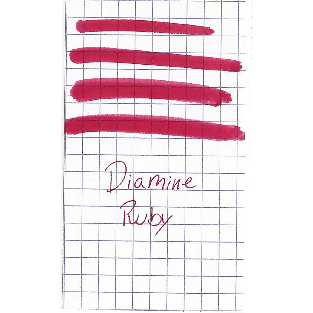 Diamine Ruby Ink Bottle - 80 ml-Pen Boutique Ltd