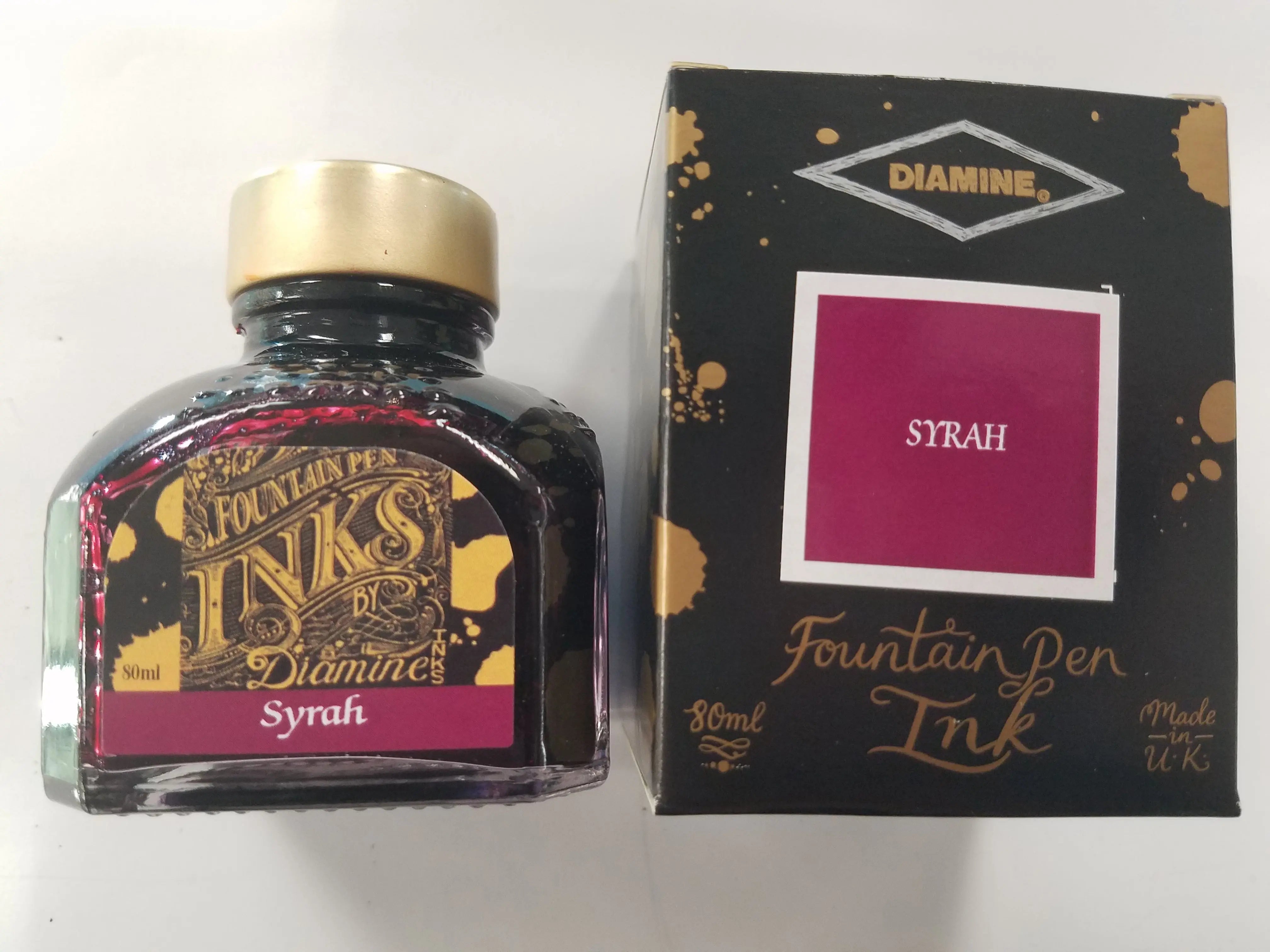 Diamine Syrah Ink Bottle - 80ml-Pen Boutique Ltd