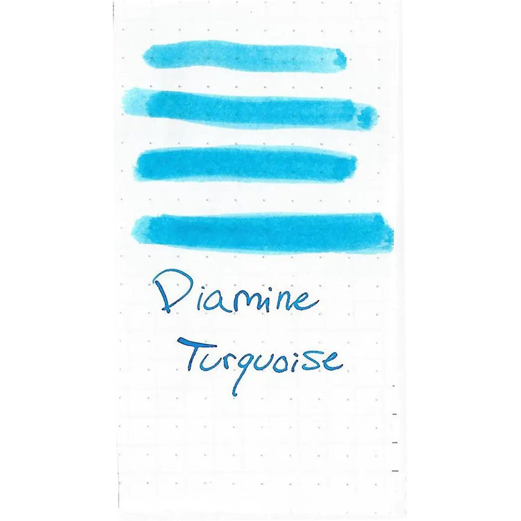 Diamine Turquoise Ink Bottle - 80 ml-Pen Boutique Ltd