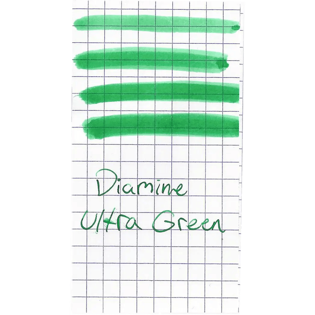 Diamine Ultra Green Ink Bottle - 80 ml - Pen Boutique Ltd