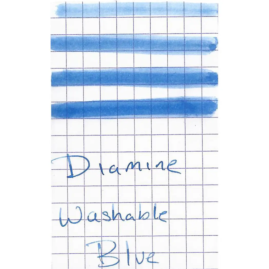 Diamine Washable Blue Ink Bottle - 80 ml-Pen Boutique Ltd