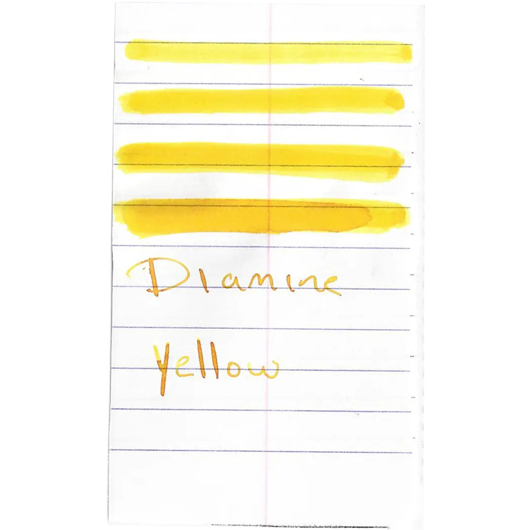 Diamine Yellow Ink Bottle - 80 ml-Pen Boutique Ltd