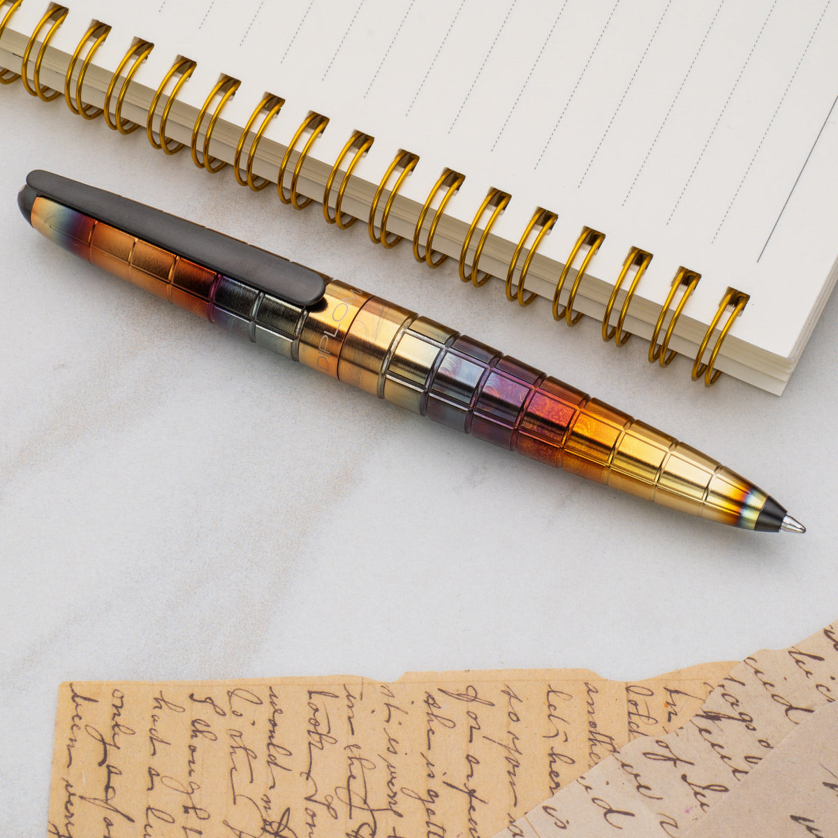 Diplomat Aero Ballpoint Pen - Rhomb Flame