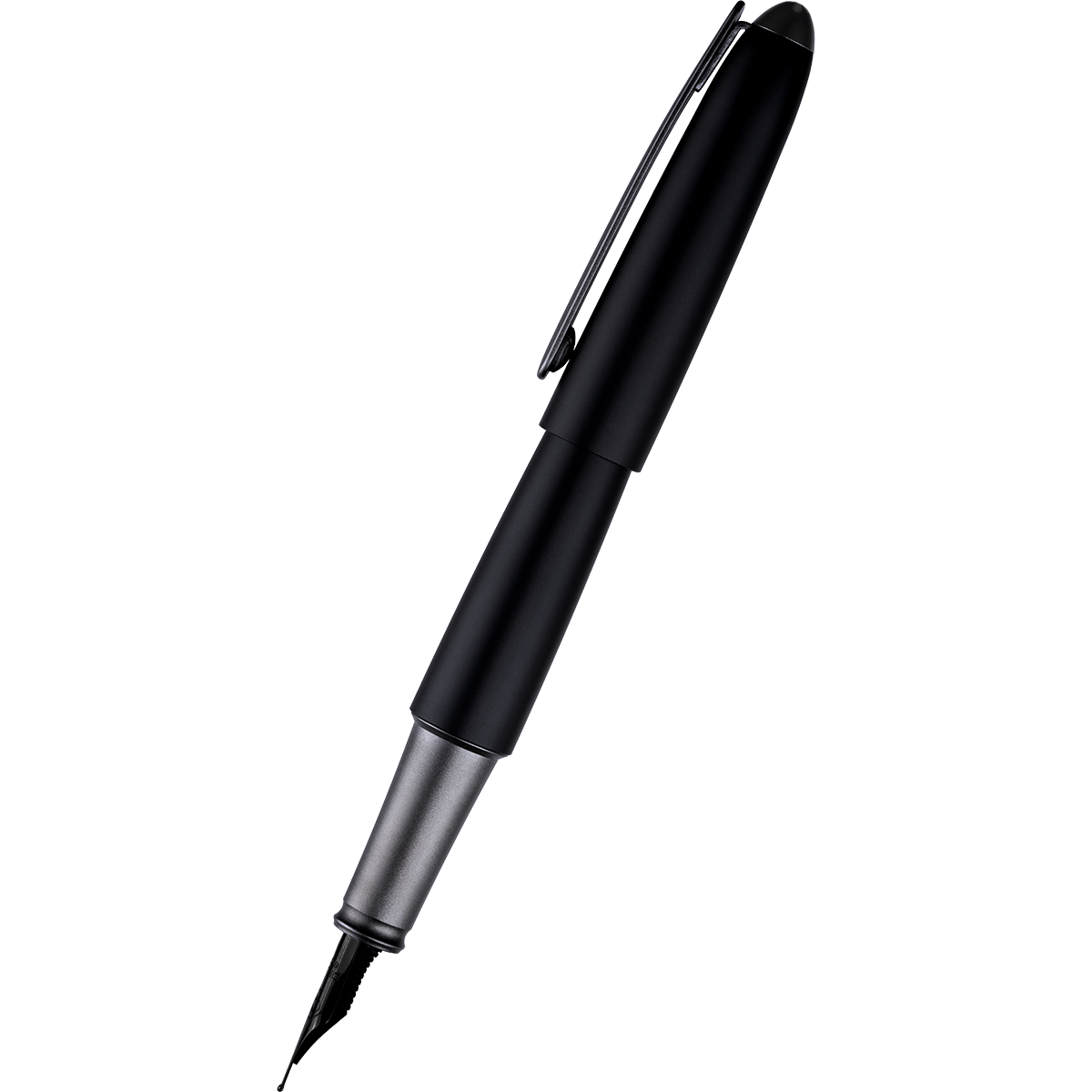 Diplomat Aero Fountain Pen - Pure Black (Limited Edition)-Pen Boutique Ltd