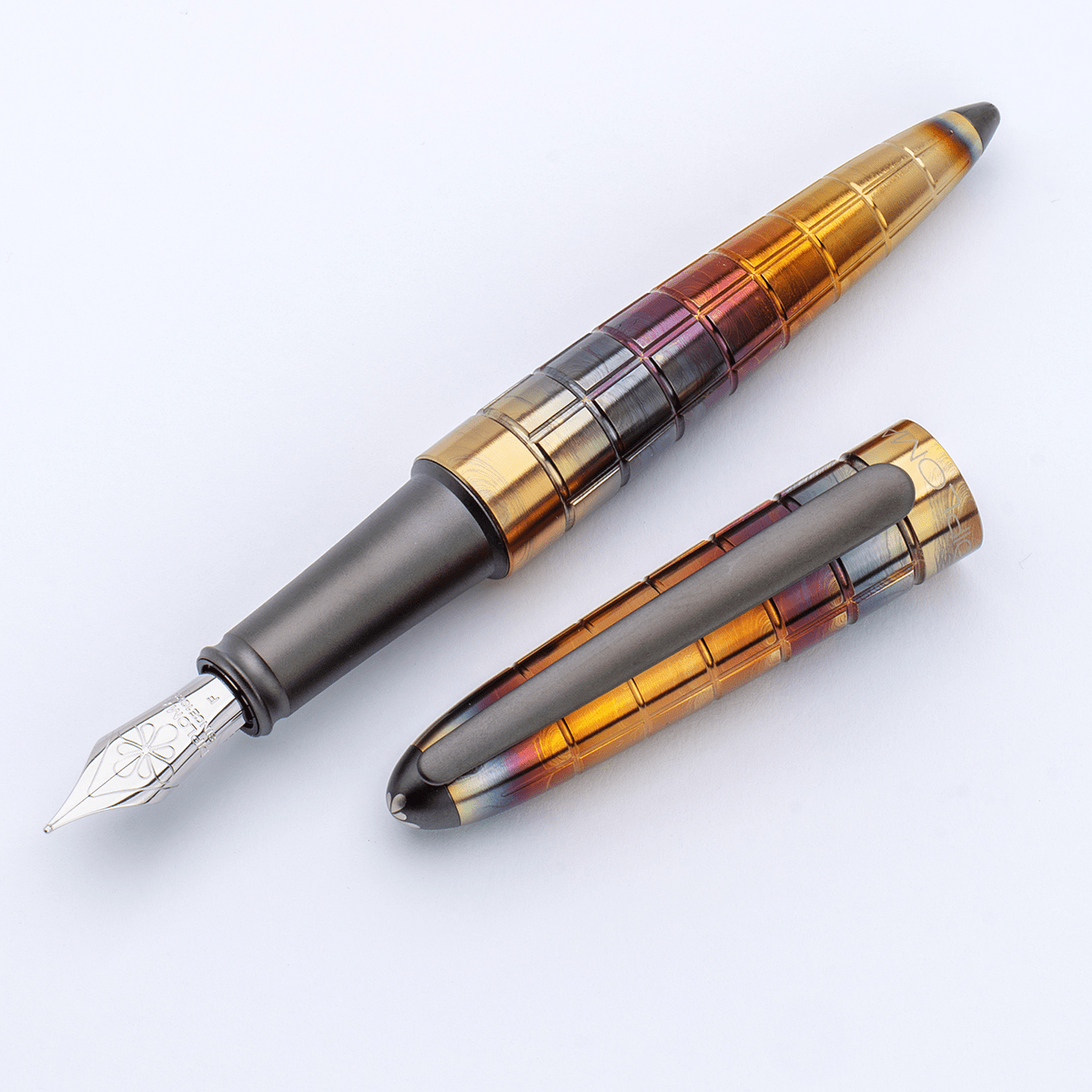 Diplomat Aero Fountain Pen - Rhomb Flame - Pen Boutique Ltd