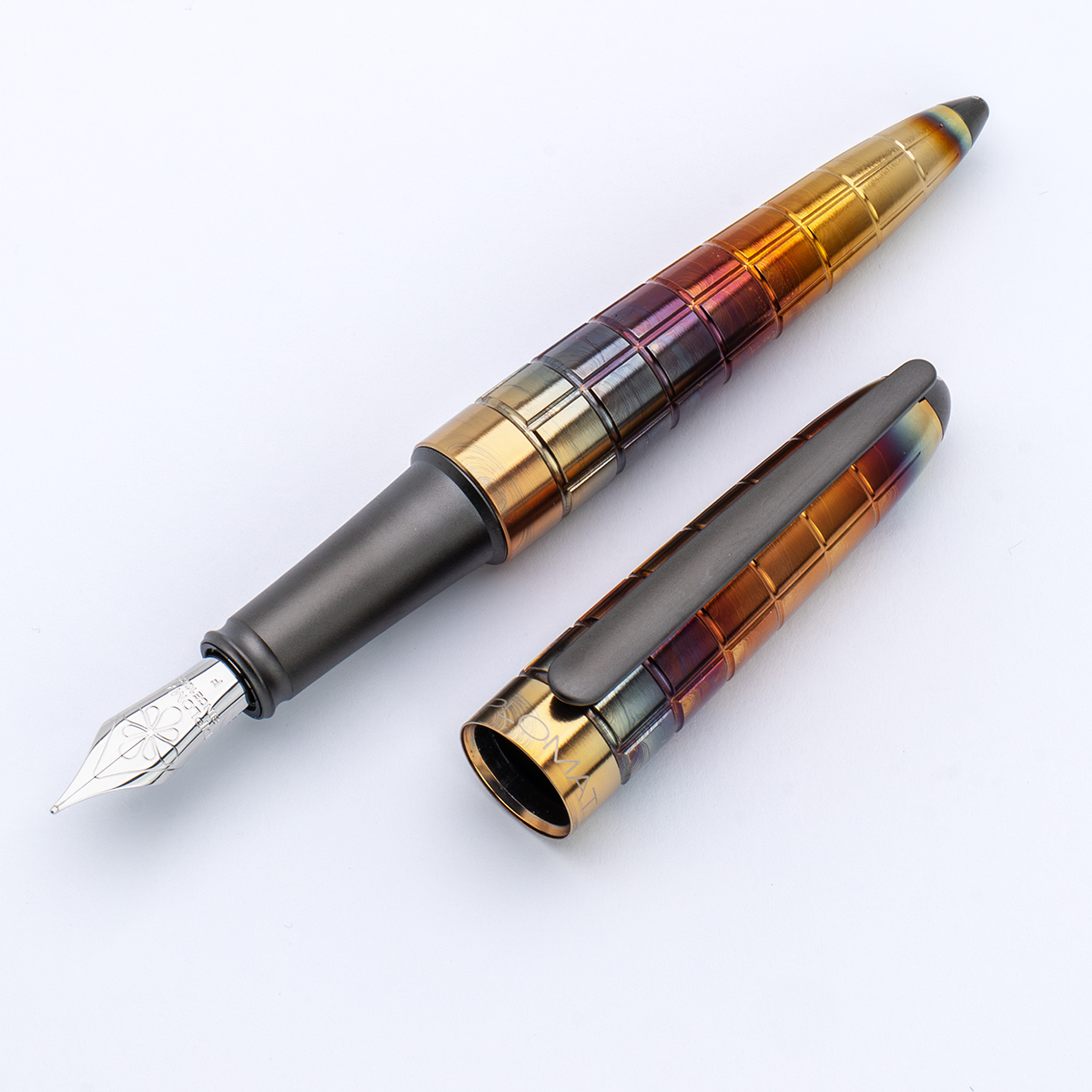 Diplomat Aero Fountain Pen - Rhomb Flame-Pen Boutique Ltd