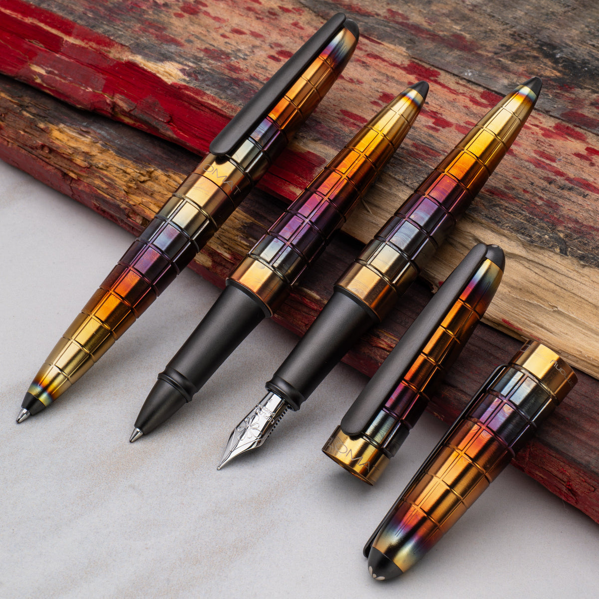 Diplomat Aero Rollerball Pen - Rhomb Flame-Pen Boutique Ltd