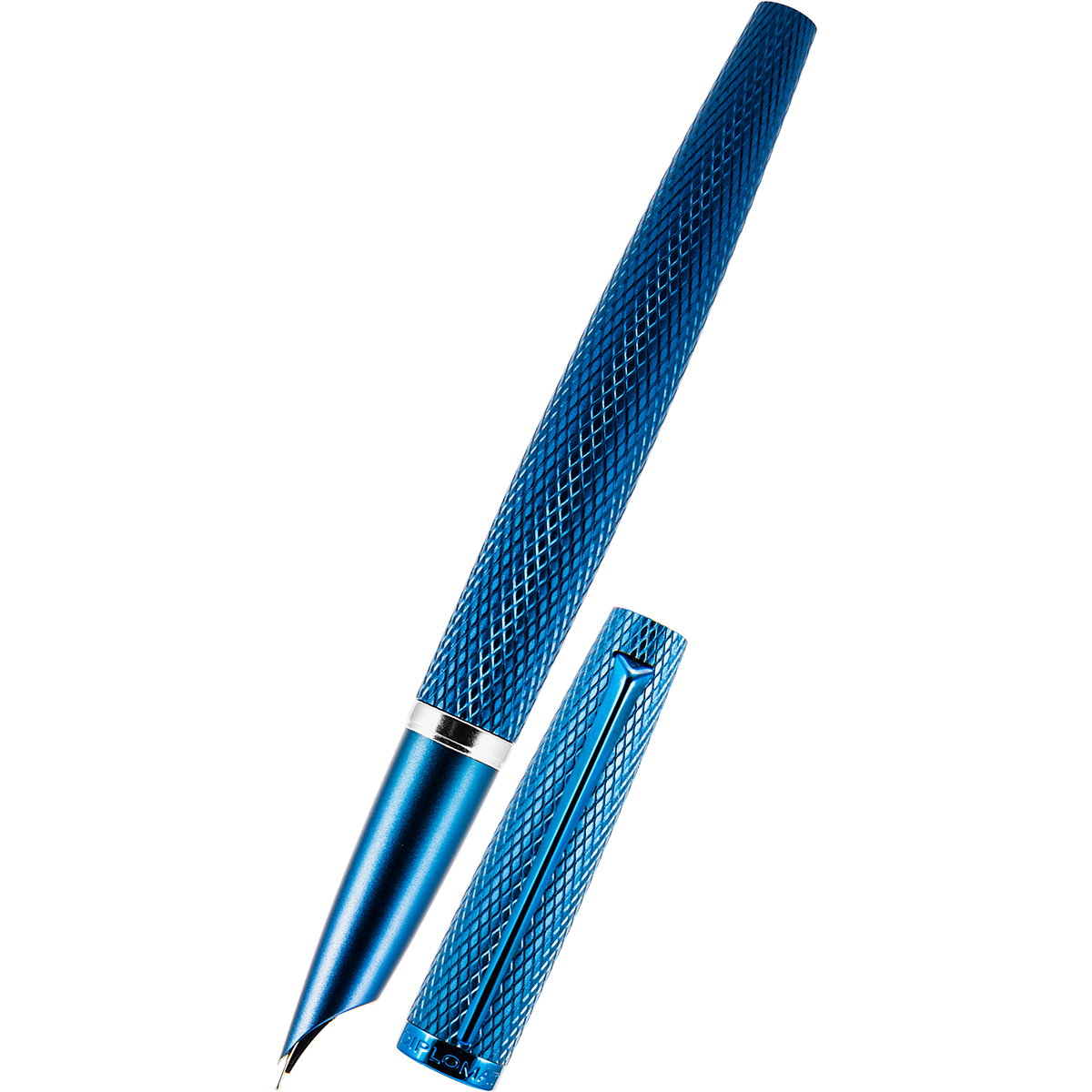 Diplomat Viper Fountain Pen - Blue-Pen Boutique Ltd