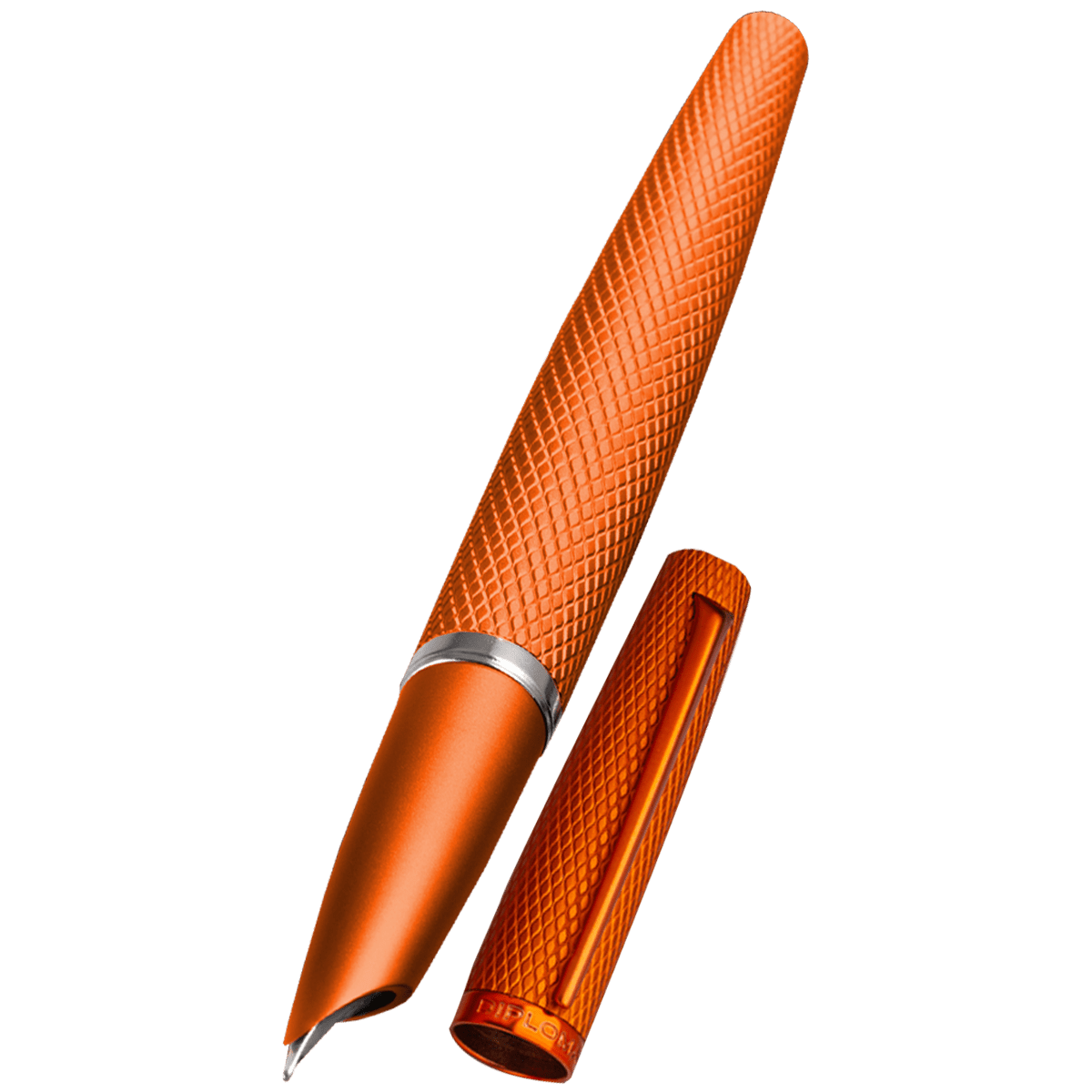 Diplomat Viper Fountain Pen - Orange - Pen Boutique Ltd