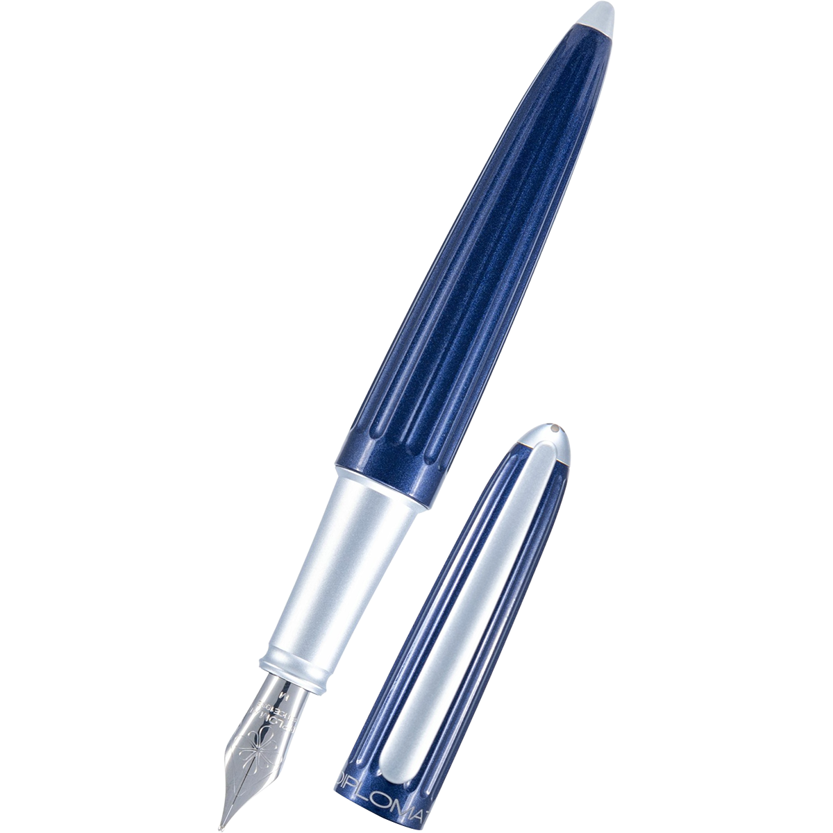 Diplomat Aero Fountain Pen - Midnight Blue-Pen Boutique Ltd