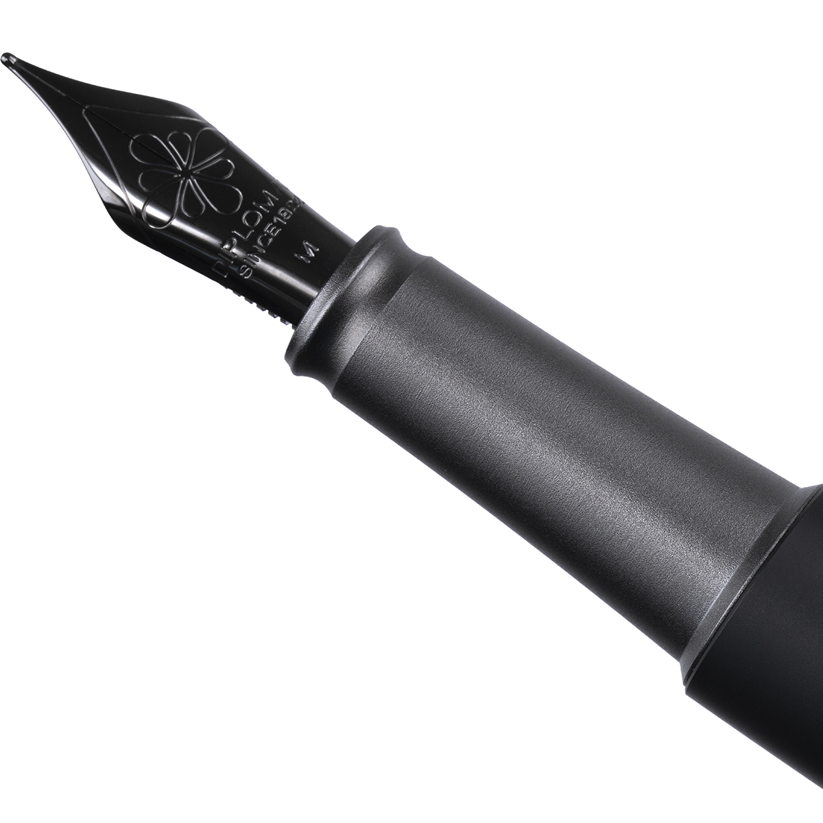 Diplomat Aero Fountain Pen - Pure Black (Limited Edition) - Pen Boutique Ltd