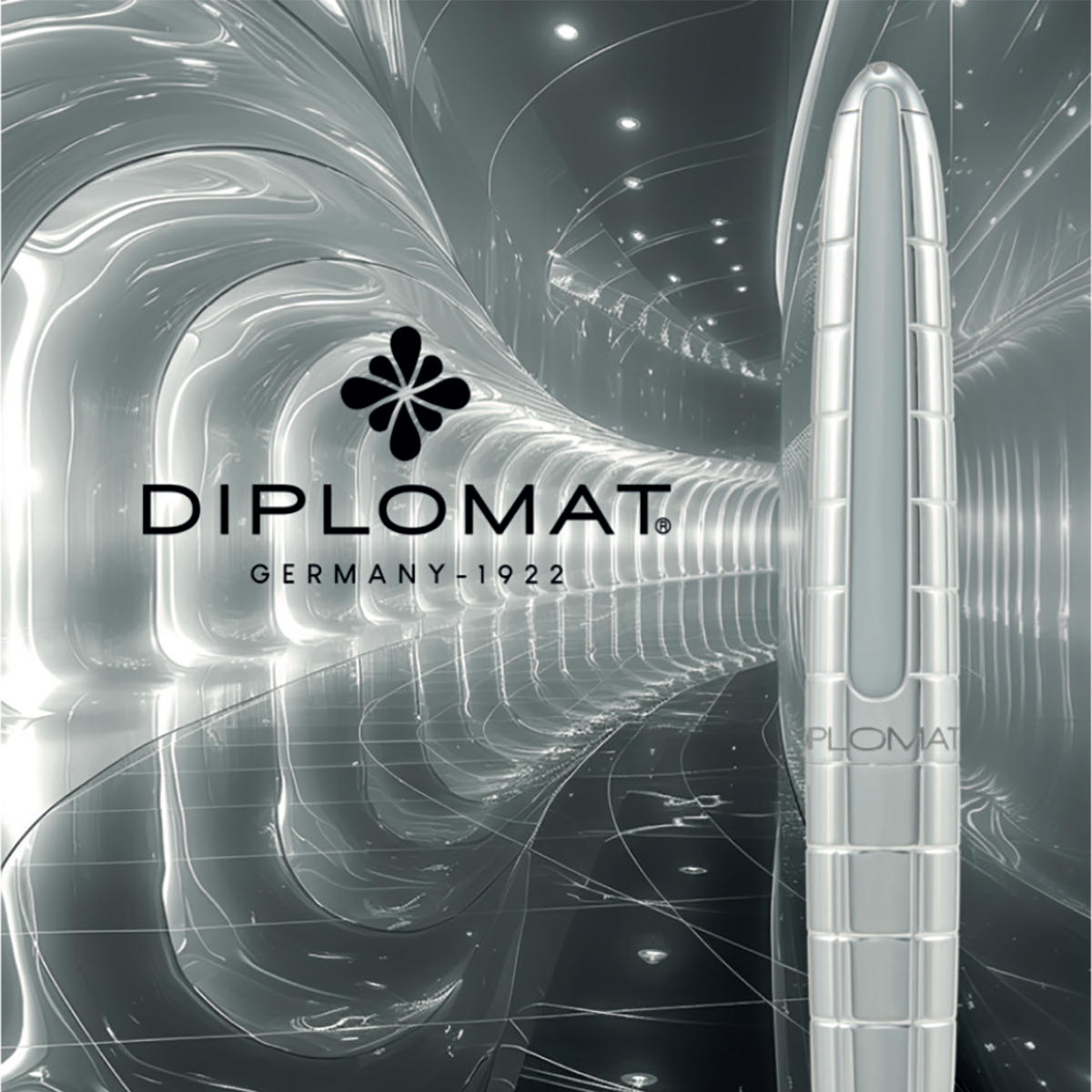 Diplomat Aero Mechanical Pencil - Rhomb - 0.7 mm-Pen Boutique Ltd