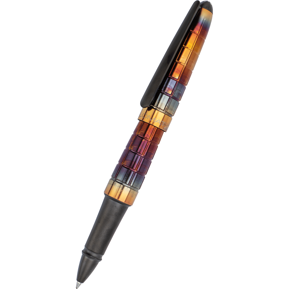 Diplomat Aero Rollerball Pen - Rhomb Flame - Pen Boutique Ltd