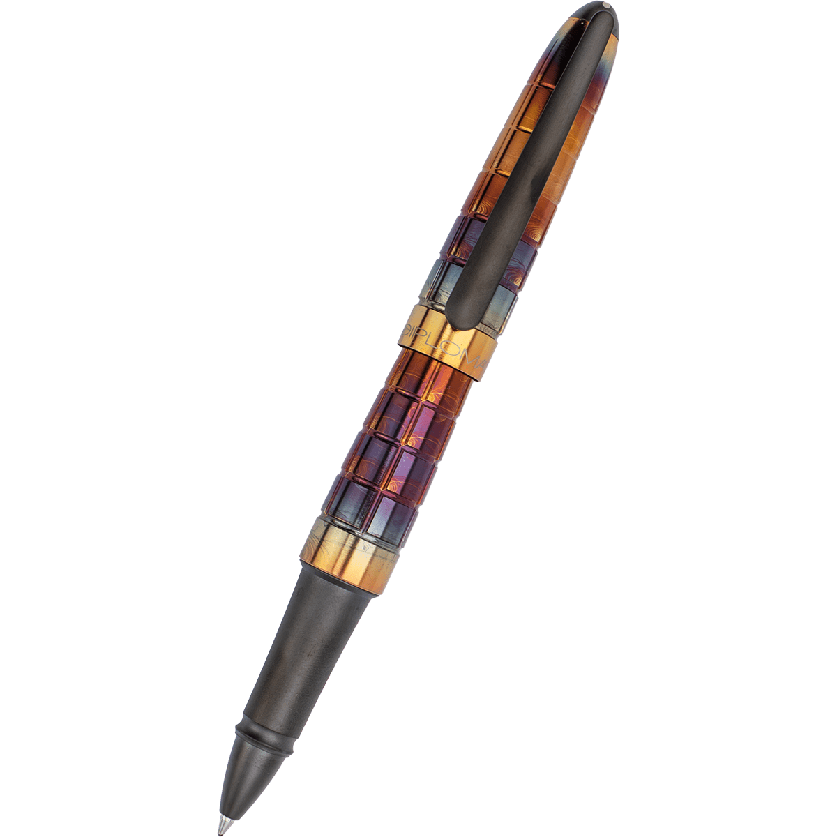 Diplomat Aero Rollerball Pen - Rhomb Flame - Pen Boutique Ltd