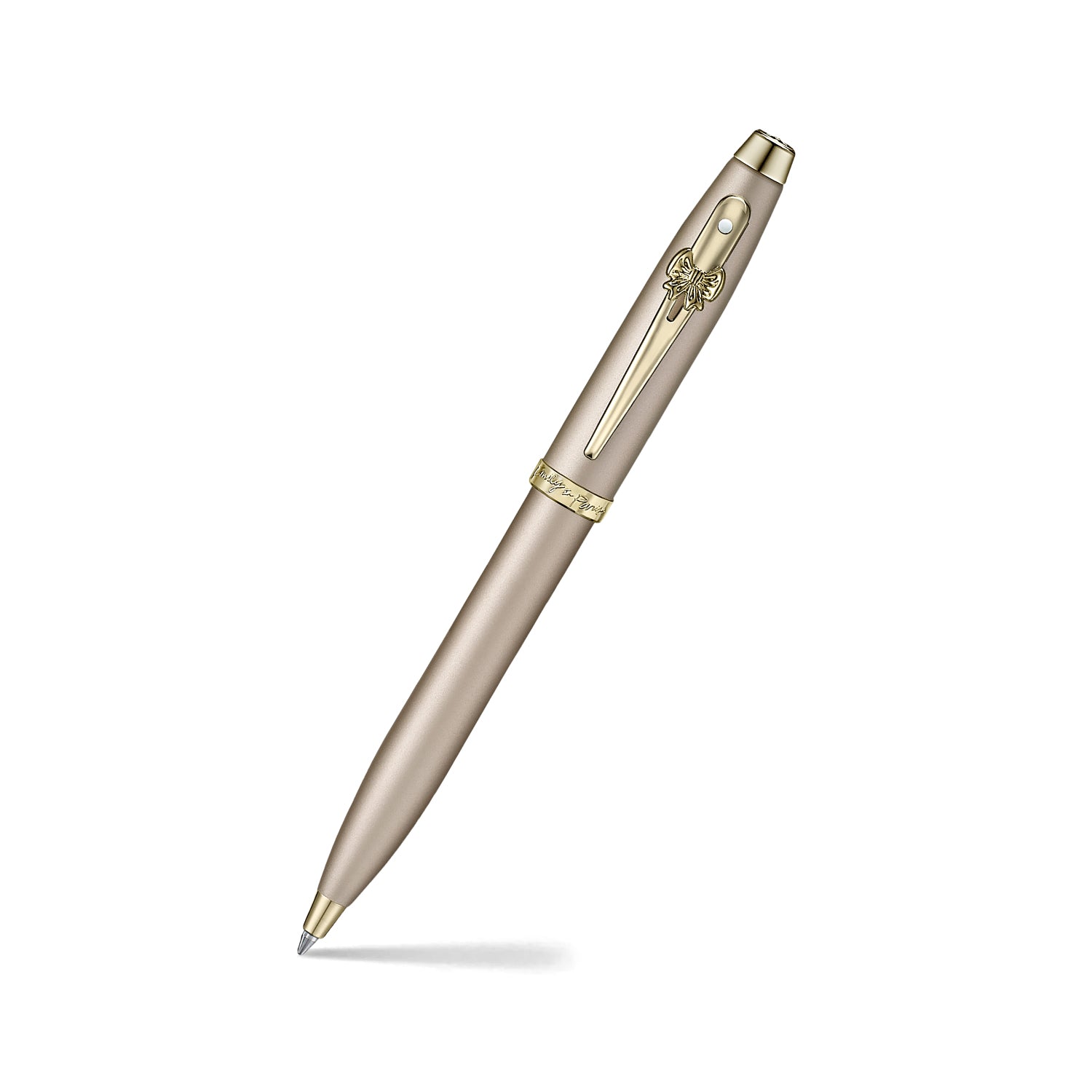 Sheaffer x Emily in Paris 100 Ballpoint Pen - Champagne Gold-Pen Boutique Ltd