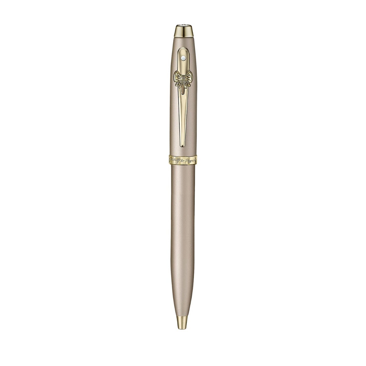 Sheaffer x Emily in Paris 100 Ballpoint Pen - Champagne Gold - Pen Boutique Ltd