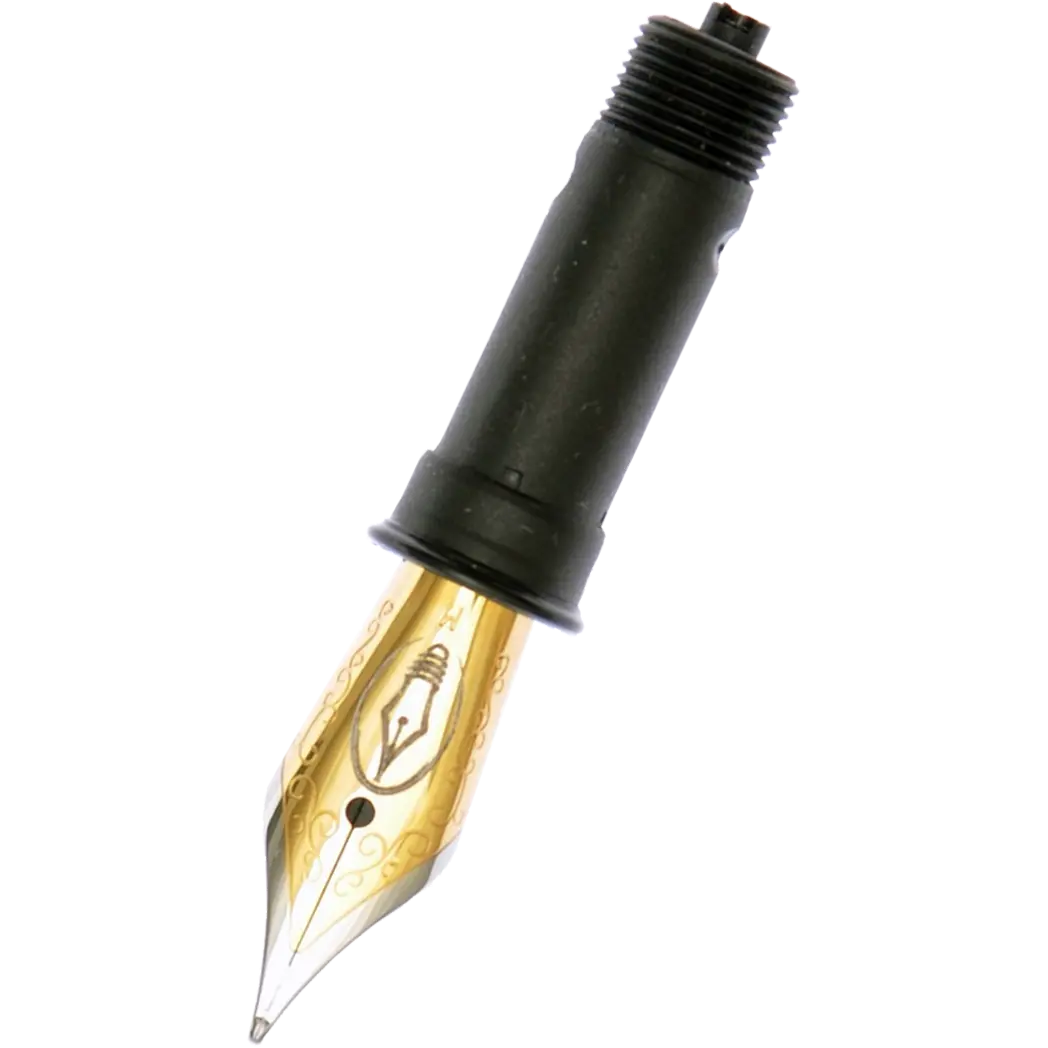 Edison Fountain Pen Two-Tone Steel #5 Nib-Pen Boutique Ltd