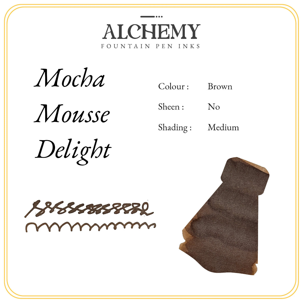 Endless Alchemy Ink - Mocha Mousse Delight-Pen Boutique Ltd