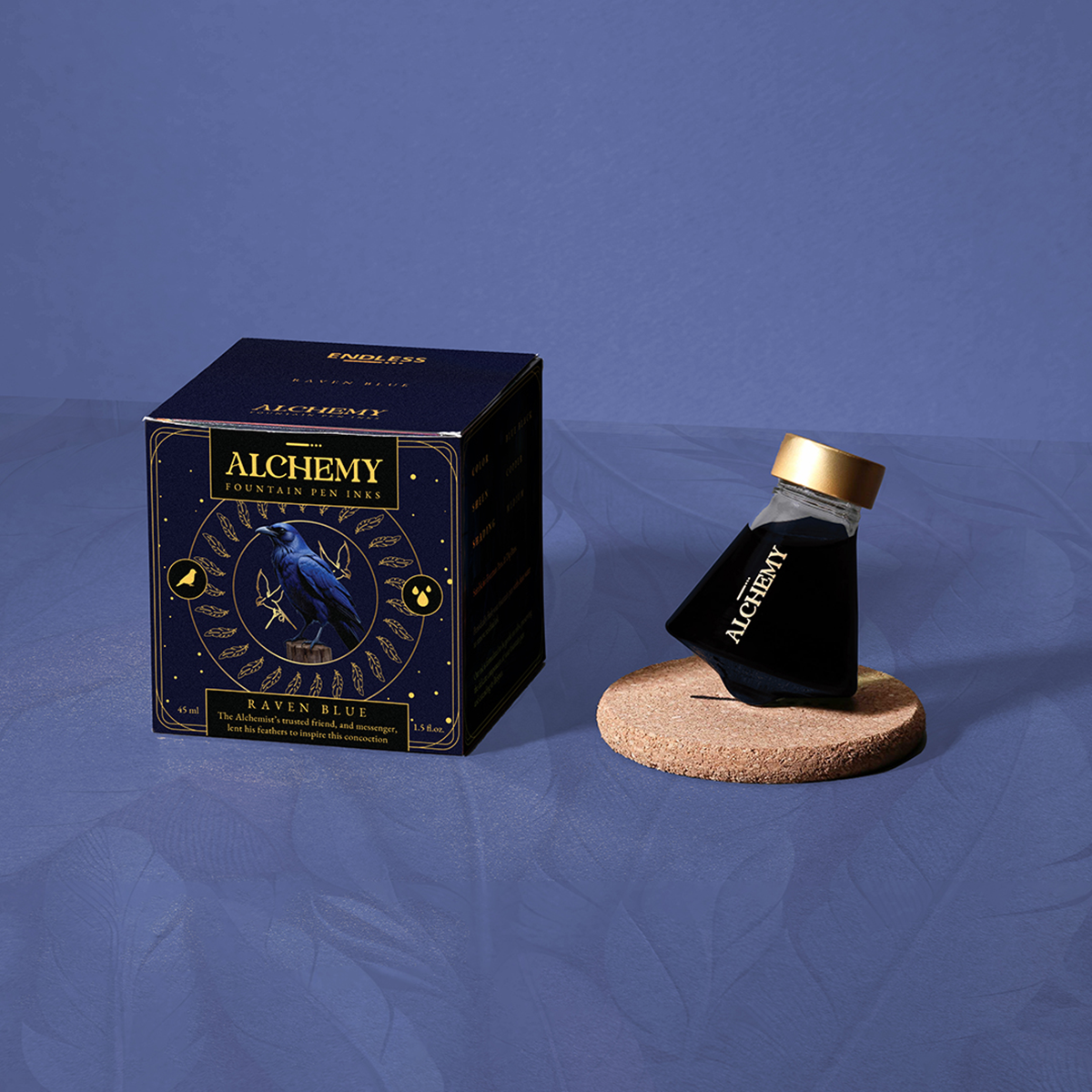 Endless Alchemy Ink - Raven Blue-Pen Boutique Ltd