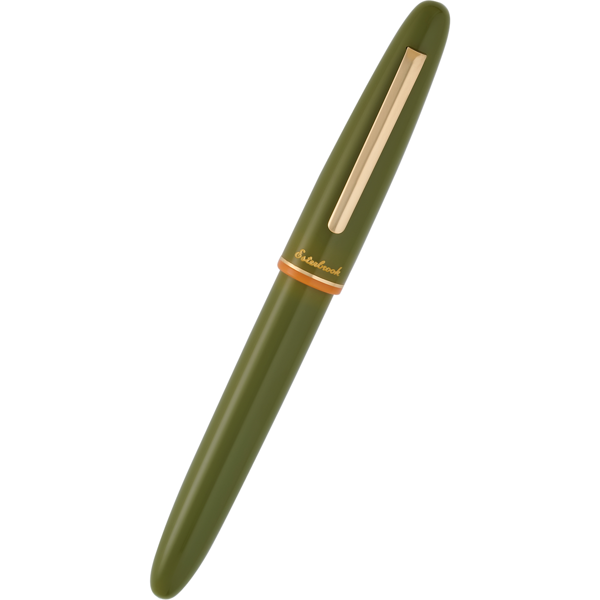 Esterbrook Estie Piston Filler Fountain Pen - Back to the Lands Quirky Leaf - Gold Trim (Seasonal)-Pen Boutique Ltd