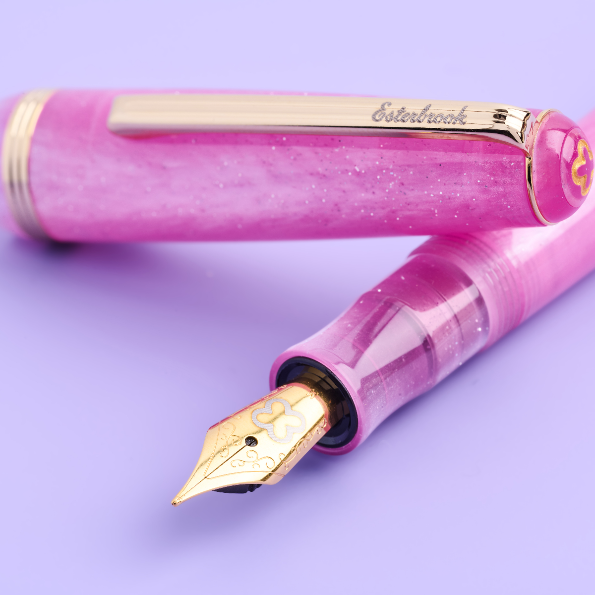 Esterbrook JR Fountain Pen - Love Potion - Gold Trim (Valentine's Day Special Release)-Pen Boutique Ltd