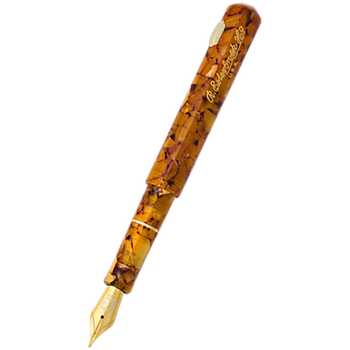 Esterbrook Niblet Fountain Pen - Honeycomb - Gold Trim-Pen Boutique Ltd