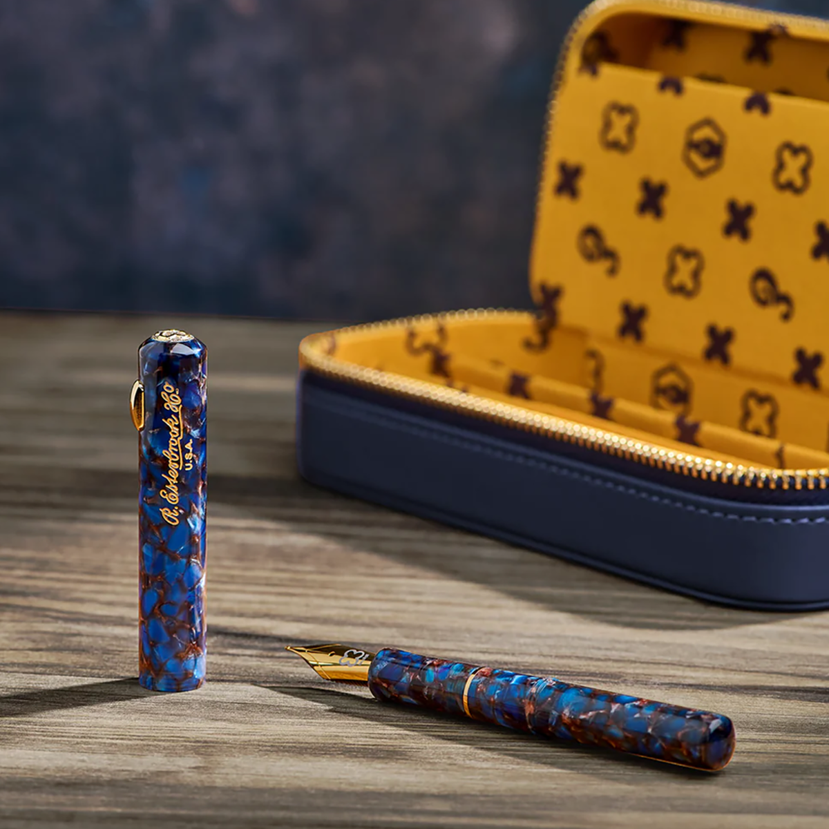 Esterbrook Niblet Fountain Pen - Nouveau Bleu - Gold Trim-Pen Boutique Ltd