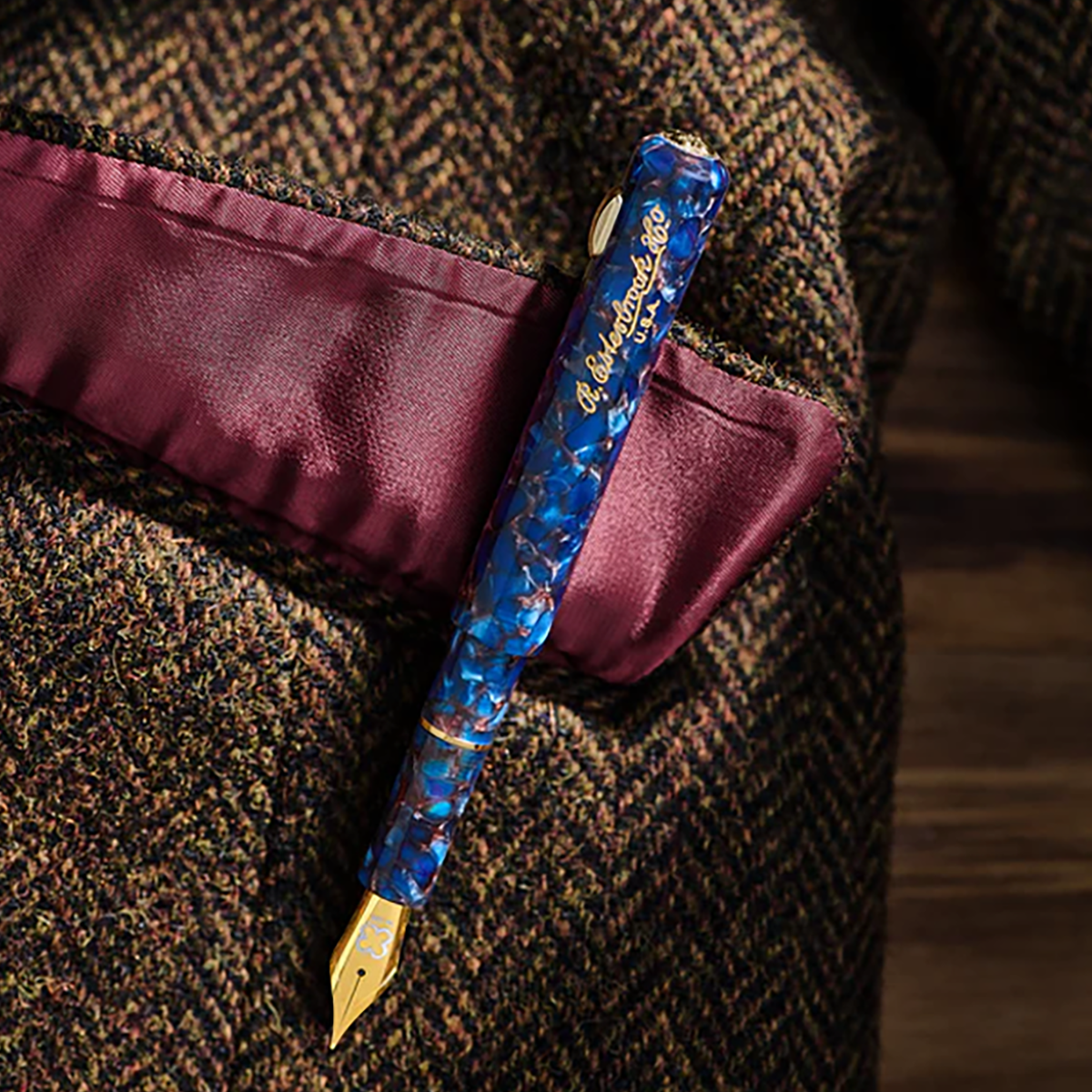 Esterbrook Niblet Fountain Pen - Nouveau Bleu - Gold Trim-Pen Boutique Ltd