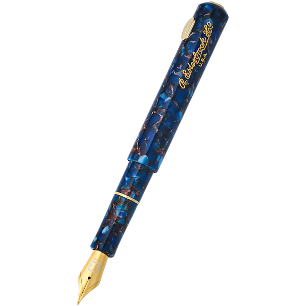 Esterbrook Niblet Fountain Pen - Nouveau Bleu - Gold Trim-Pen Boutique Ltd