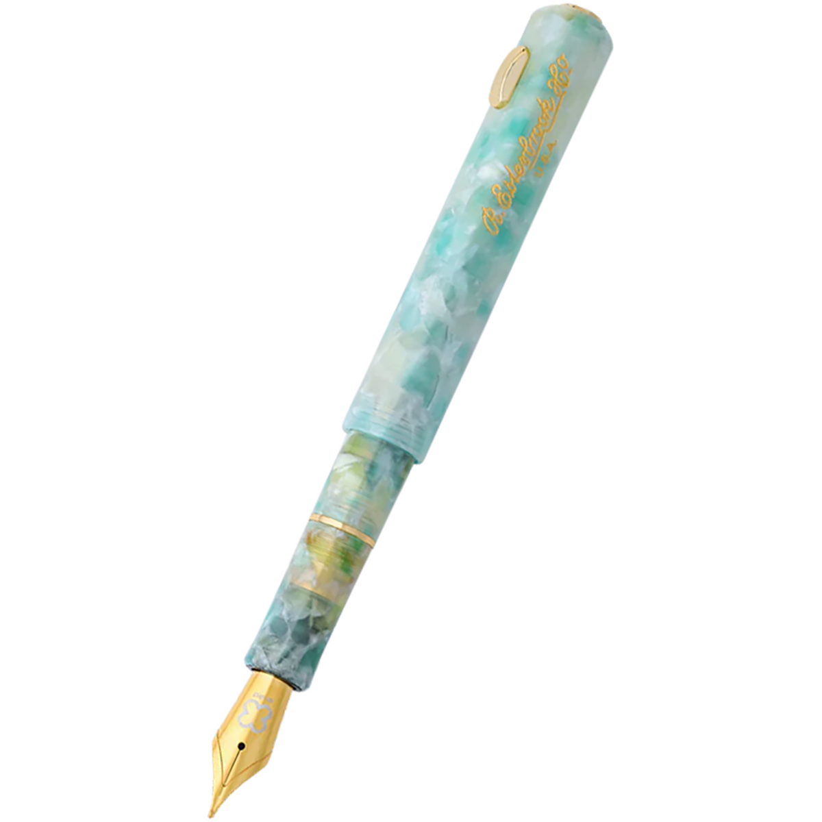 Esterbrook Niblet Fountain Pen - Sea Glass - Gold Trim-Pen Boutique Ltd