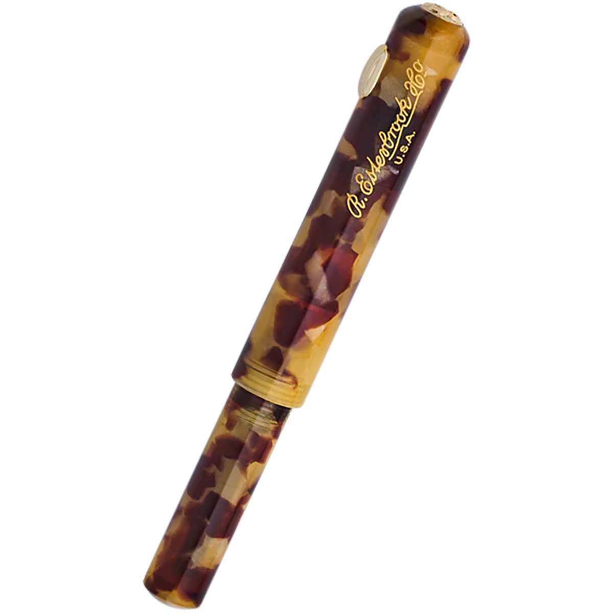 Esterbrook Niblet Fountain Pen - Tortoise - Gold Trim-Pen Boutique Ltd