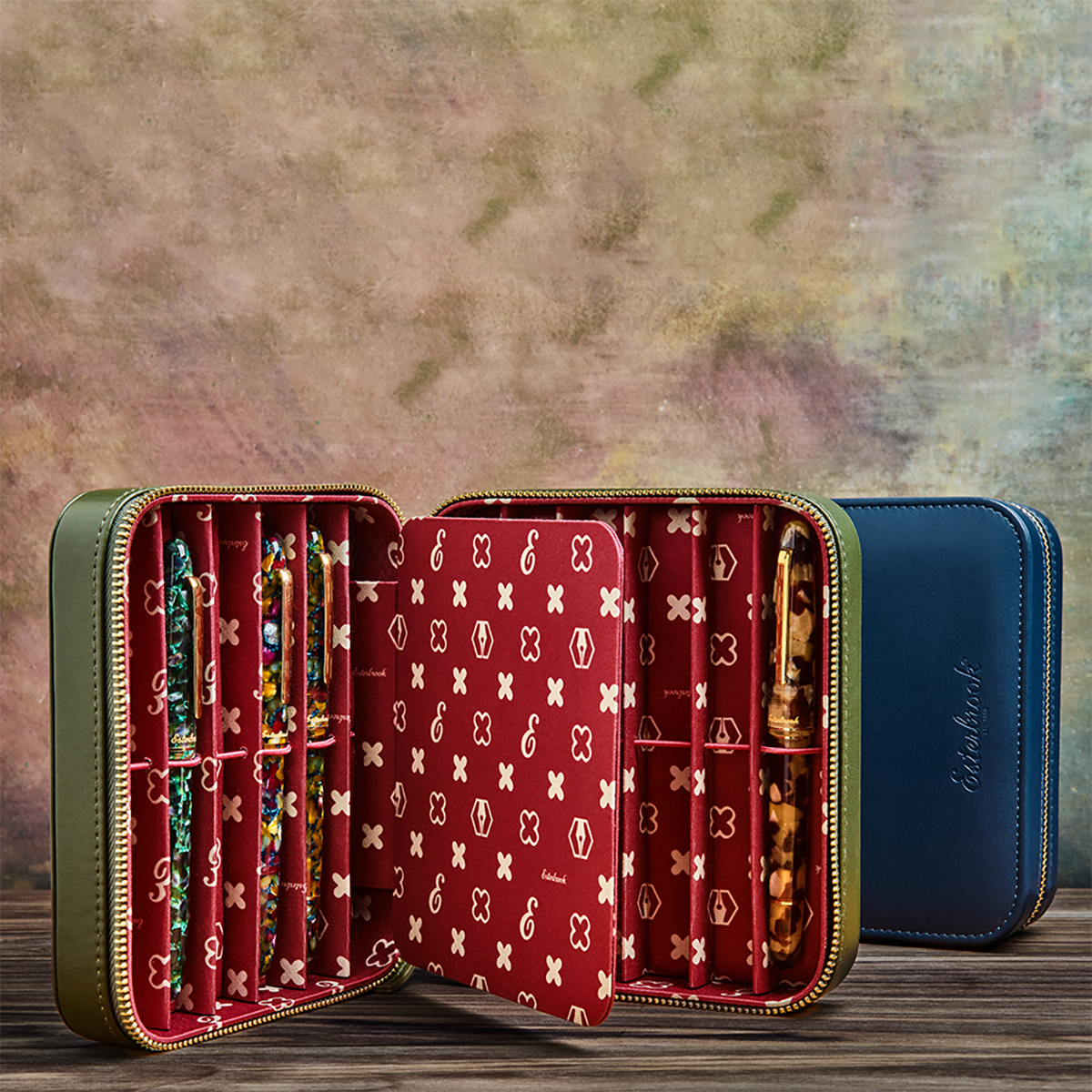 Esterbrook Twelve Pen Nook - Moss Green-Pen Boutique Ltd