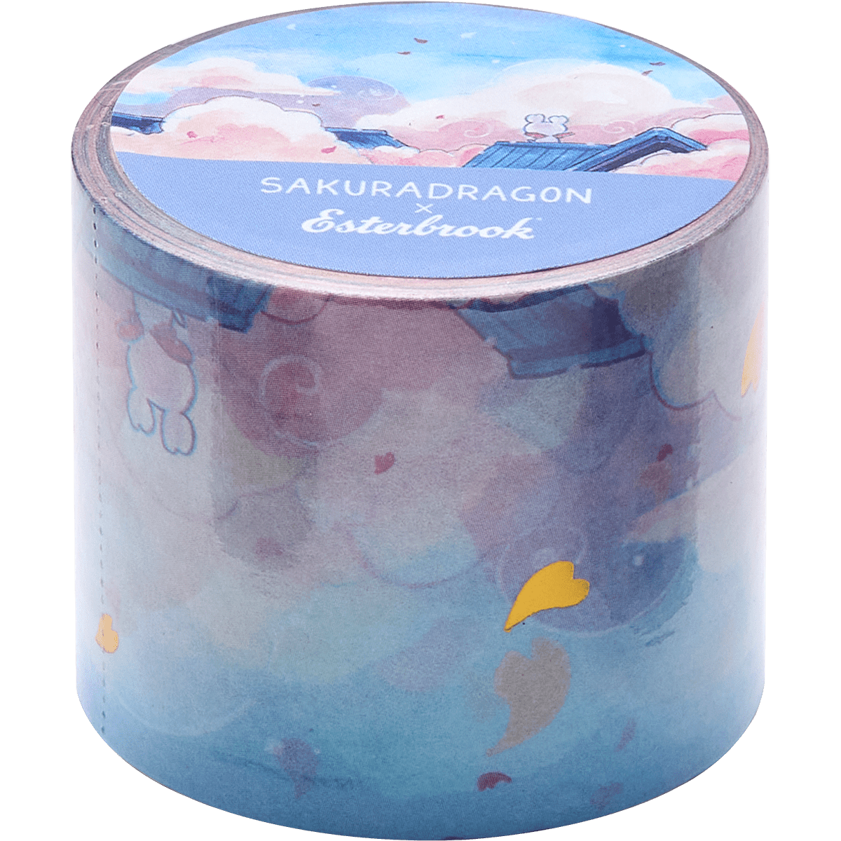 Esterbrook x Sakura Dragon Washi Tape - Sky - Pen Boutique Ltd